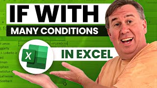 Excel  Multiple Conditions in IF  Episode 2025 [upl. by Zirkle]