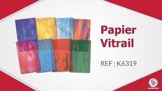 Papier vitrail [upl. by Dempsey]