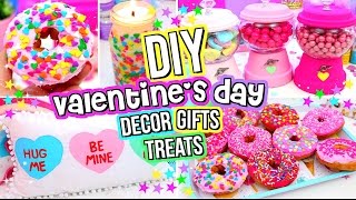 DIY Valentines Day GIFTS TREATS and ROOM DECOR Valentines Day DIYs [upl. by Ontina46]