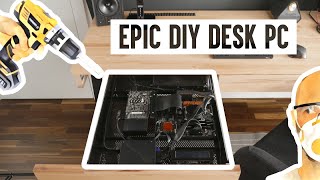 How to make a desk PC for adults DIY desk PC [upl. by Eugatnom]