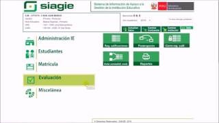 SIAGIE  Rectificación de Acta de Evaluación [upl. by Anairotciv909]