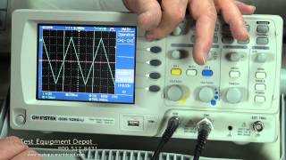 Instek GDS1052U 50 MHz Digital Storage Oscilloscope [upl. by Eulau]