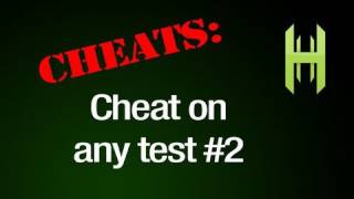 How to cheat on any test 2 [upl. by Daraj]