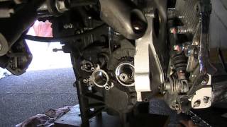 BMW K1200LT Transmission Removal DIY [upl. by Ancelin]