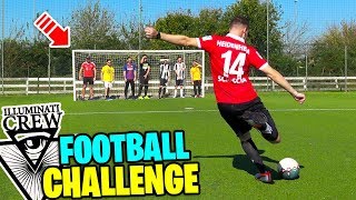 ILLUMINATI CREW FOOTBALL CHALLENGE [upl. by Teik803]