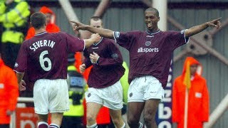 Classic Match Heart of Midlothian 51 Hibernian 11082002 [upl. by Nedyah]