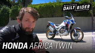 2020 Honda Africa Twin 1100 Adventure Sports Review  Daily Rider [upl. by Krenek]