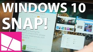 How to use Snap Assist on Windows 10 [upl. by Garibold]