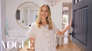 73 Questions With Margot Robbie  Vogue [upl. by Eneiluj]