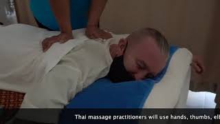 Amazing Strong Traditional Thai Massage In Phuket Thailand 🇹🇭 [upl. by Gensler]