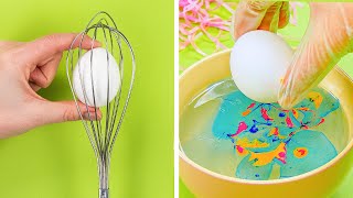 EASY amp CREATIVE Tricks For Dyeing Your Easter Eggs [upl. by Eahs]