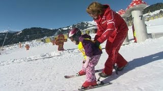 Kinderen leren skiën Nederlands [upl. by Souza]