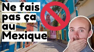 8 choses à ne SURTOUT pas faire au Mexique 😨 [upl. by Nannette]