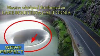 You MUST watch thisgiant whirlpool in California lake [upl. by Eneroc]