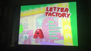 Opening to LeapFrog Letter Factory 2003 DVD [upl. by Grimonia129]