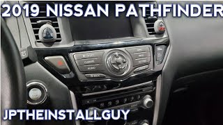 20172019 NISSAN PATHFINDER RADIO REMOVAL ONLY [upl. by Meesaw]