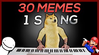 30 MEMES in 1 SONG in 3 minutes [upl. by Trubow871]