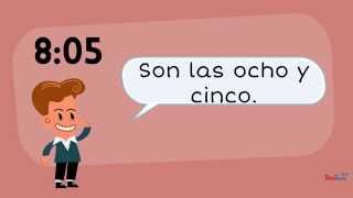 La hora Asking and Telling Time in Spanish [upl. by Dryden108]