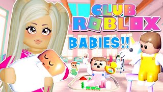 🍼 Club Roblox BABIES 🍼 Everything You Need to Know About Club Roblox Babies Club Roblox Baby Update [upl. by Notxam]