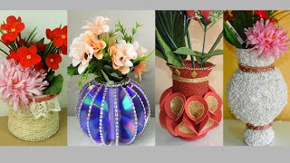 4 IDEAS DE FLOREROS DECORATIVOS FÁCILES DE HACER [upl. by Saoj]