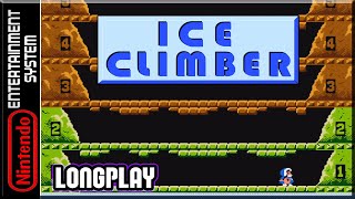 Ice Climber  Full Game 100 Walkthrough  Longplay  NES [upl. by Gilges]