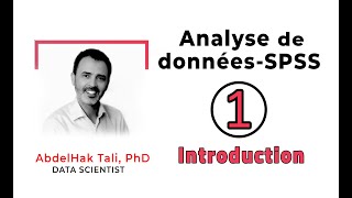 Séance  1  Analyse de données  SPSS [upl. by Simmons]