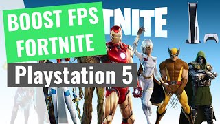 🔧How to Boost Your FPS in Fortnite with the Sony PS5 [upl. by Nosiaj]