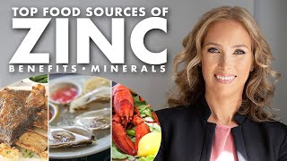 Top Food Sources High in Zinc  Dr J9Live [upl. by Mukul]