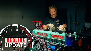 Our Buick Straight 8 goes on the test stand  Redline Update 67 [upl. by Dulcine]