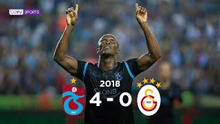 Trabzonspor 4  0 Galatasaray  Maç Özeti  201819 [upl. by Legnalos798]