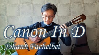 Canon In D Pachelbels Canon  Fingerstyle Guitar [upl. by Ehling]