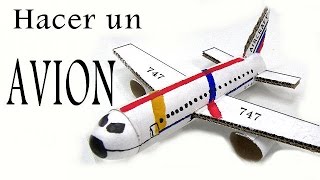 Reciclaje  Como hacer un Avion [upl. by Llyrad]