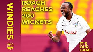 Kemar Roach Reaches 200 Wickets  Congratulations Video amp Kemars Thanks  Windies [upl. by Ravel]