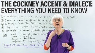 Learn about the COCKNEY ENGLISH accent amp dialect [upl. by Nylikcaj638]