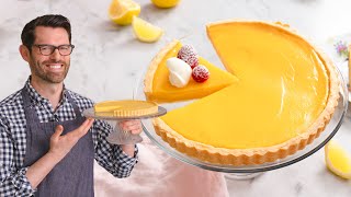 Classic Lemon Tart Recipe [upl. by Christen]