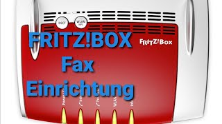 FritzBox Fax Funktion einrichten [upl. by Inobe815]