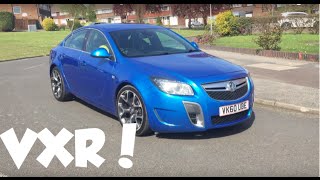 WATCH THIS REVIEW FIRST Vauxhall Insignia VXR 4WD review and drive by Calvins Car Diary [upl. by Elyk]