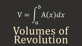 Calculus II Volumes of Revolution [upl. by Nosreip]