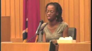 Letalvis Cobbins family testifies on his behalf [upl. by Ambrosane44]