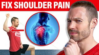 How To Fix Shoulder Pain SIMPLE STEPS [upl. by Akcimat126]