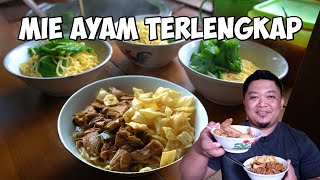 MIE AYAM DENGAN LAUK TAMBAHAN TERLENGKAP [upl. by Acinhoj]