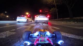 Driving my RC car at night in ISTANBUL traffic [upl. by Moonier331]