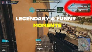 BEST LEGENDARY amp FUNNY MOMENTS IN PUBG [upl. by Ybba]