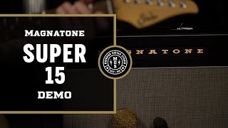 Magnatone Super 15 Demo  Midwood Guitar Studio [upl. by Sanger]