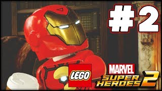 LEGO Marvel Superheroes 2  Part 2  3 Teams HD Gameplay Walkthrough [upl. by Fredie719]