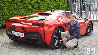 THIS is the New Ferrari SF90 Stradale MY FIRST DRIVE [upl. by Salvidor]