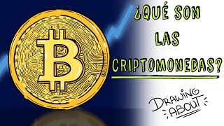 ¿QUÉ SON LAS CRIPTOMONEDAS Bitcoin Etherium Ripple  Draw My Life [upl. by Ab202]