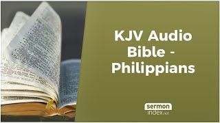 KJV Audio Bible  Philippians [upl. by Sidnala]