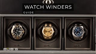 Watch Winders Everything You Need To Know  Bobs Watches [upl. by Malonis]