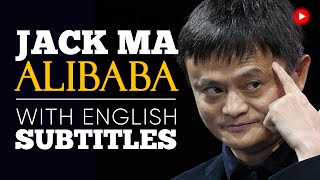 ENGLISH SPEECH  JACK MA We Never Give Up English Subtitles [upl. by Aliza]